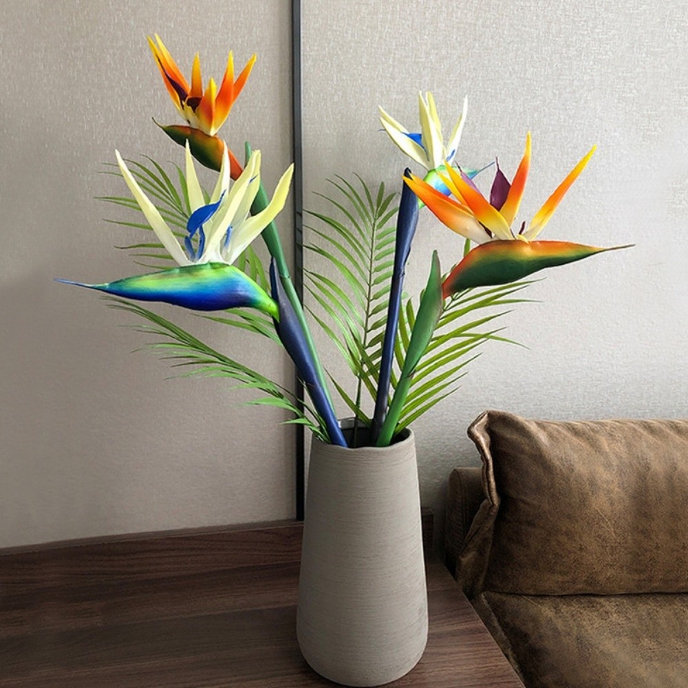 Bird Paradise Strelitzia - Künstliche Strelitzie mit Langem Stiel, Dekorative