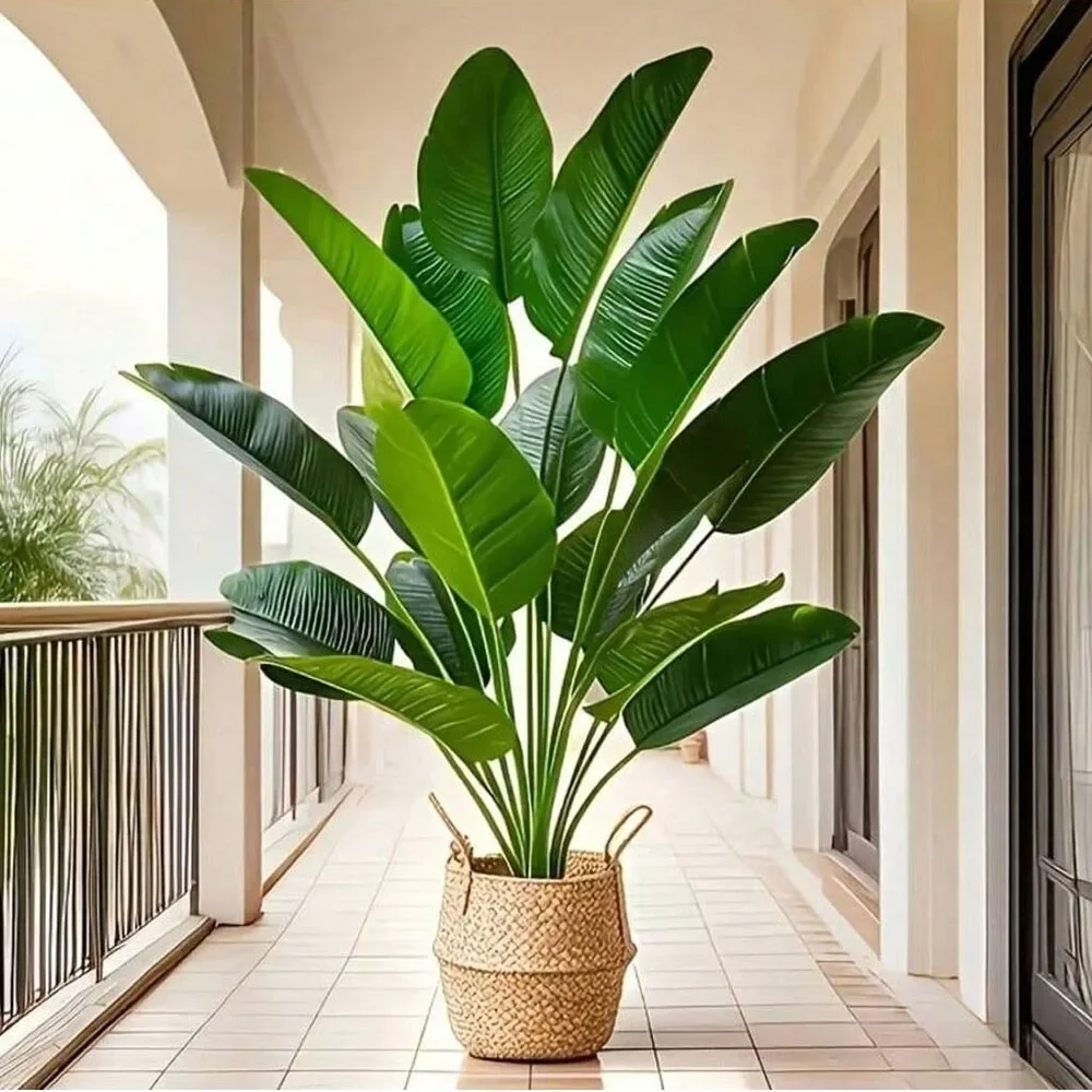 Dracaena Marginata - 1 Stück 18 Blätter künstliche Pflanzen