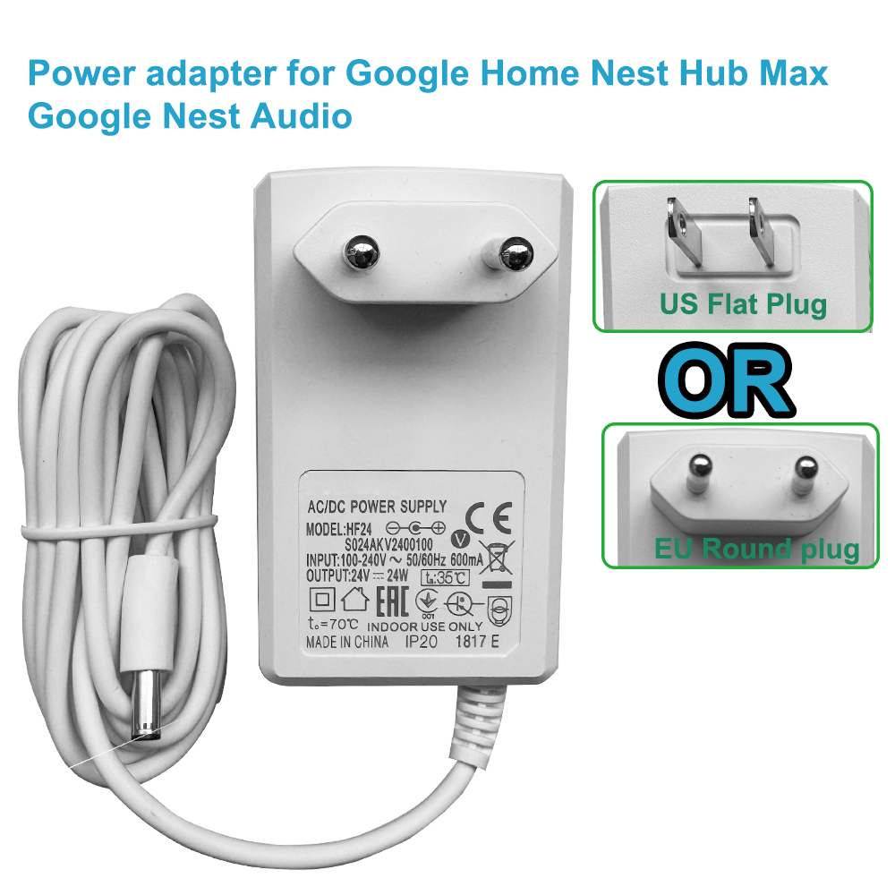 24V-Netzteil für Google Home N – Google Speaker Nest Hub Bewertung und Preis