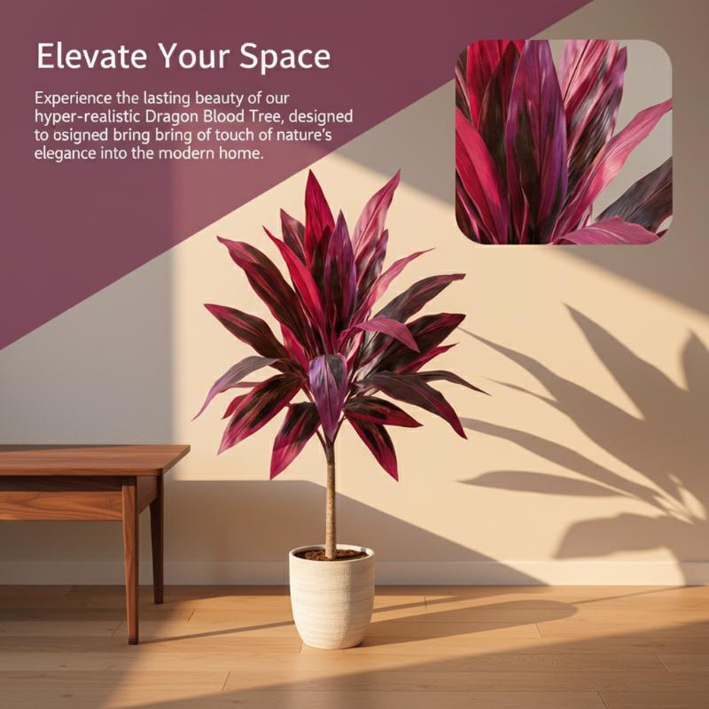Großer Künstlicher Dracaena Ma – Dracaena Marginata Bewertung und Preis